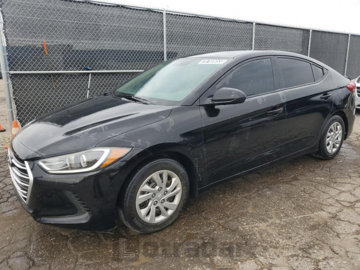 Hyundai Elantra 2017 VIN KMHD74LF5HU282222