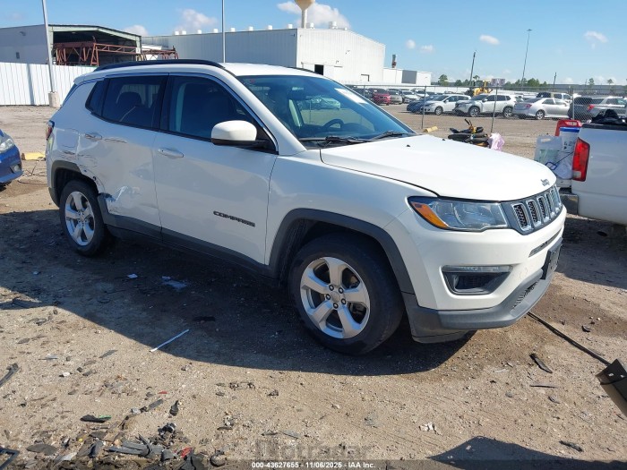 Jeep Compass 2018 VIN 3C4NJCBB1JT469184