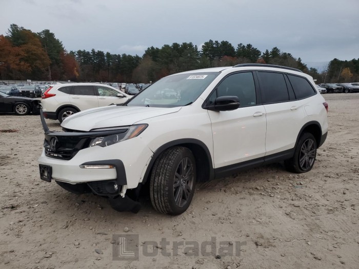 Honda Pilot 2022 VIN 5FNYF6H3XNB044809