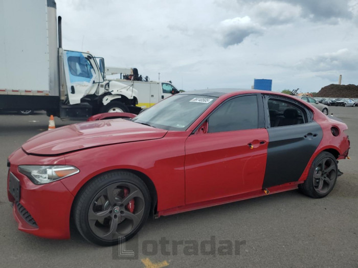 Alfa romeo Giulia 2017 VIN ZARFAEBN4H7543373
