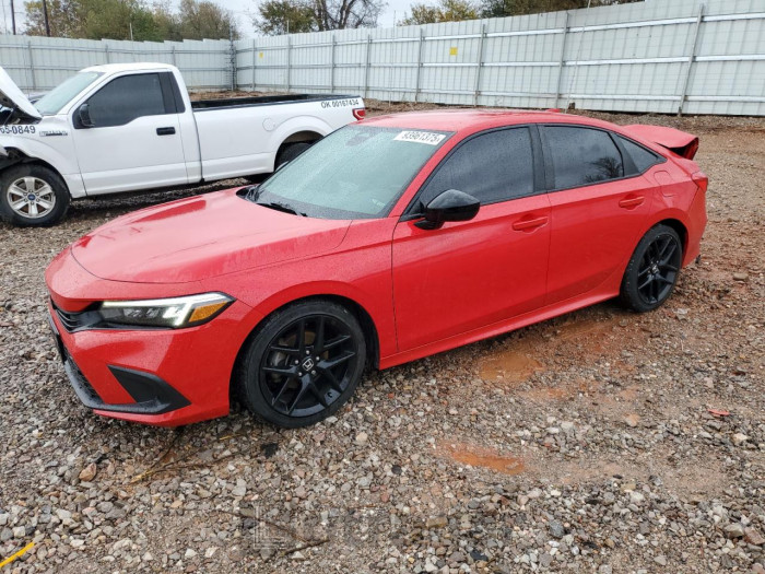 Honda Civic 2022 VIN 2HGFE2F51NH524787