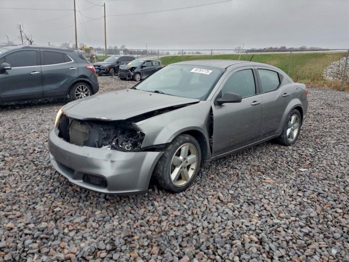 Dodge Avenger 2013 VIN 1C3CDZAB5DN637873