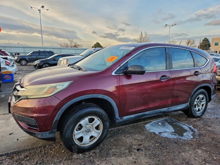 Honda Cr-v 2015 VIN 2HKRM4H35FH629993