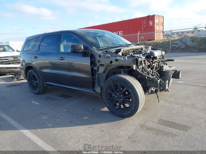 Dodge Durango 2018 VIN 1C4RDJAG0JC176950