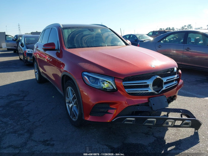 Mercedes-benz Glc class 2017 VIN WDC0G4JB8HF132896