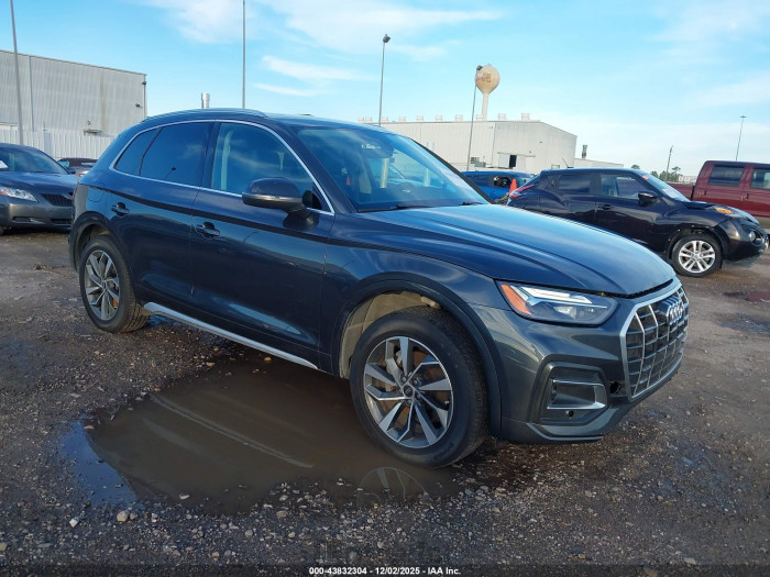 Audi Q5 2021 VIN WA1AAAFY9M2139116