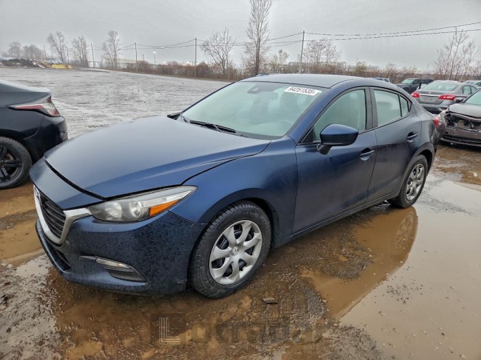 Mazda 3 2018 VIN JM1BN1U7XJ1189503