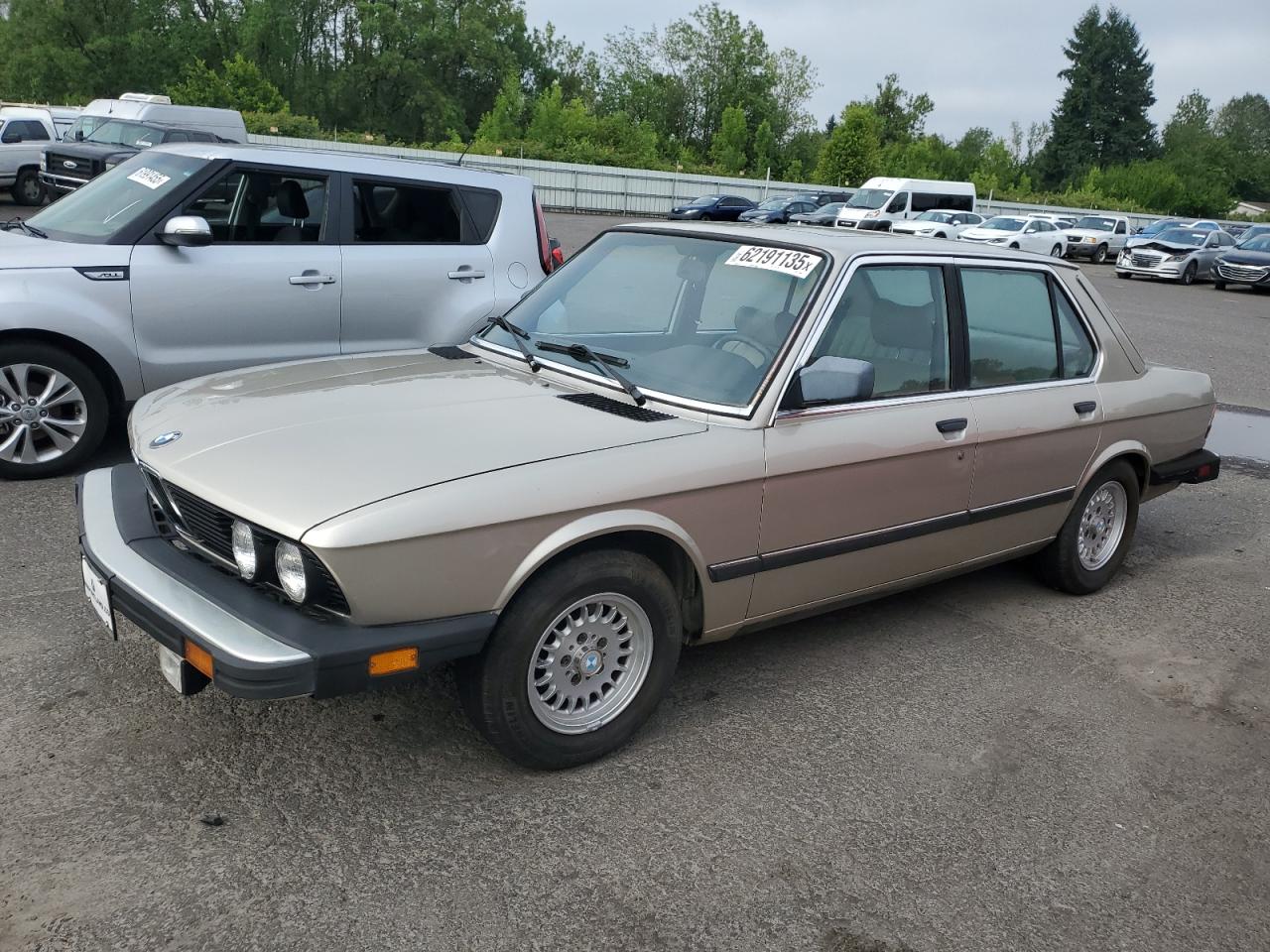 BMW 5 SERIES 1984 WBADK8304E9273609