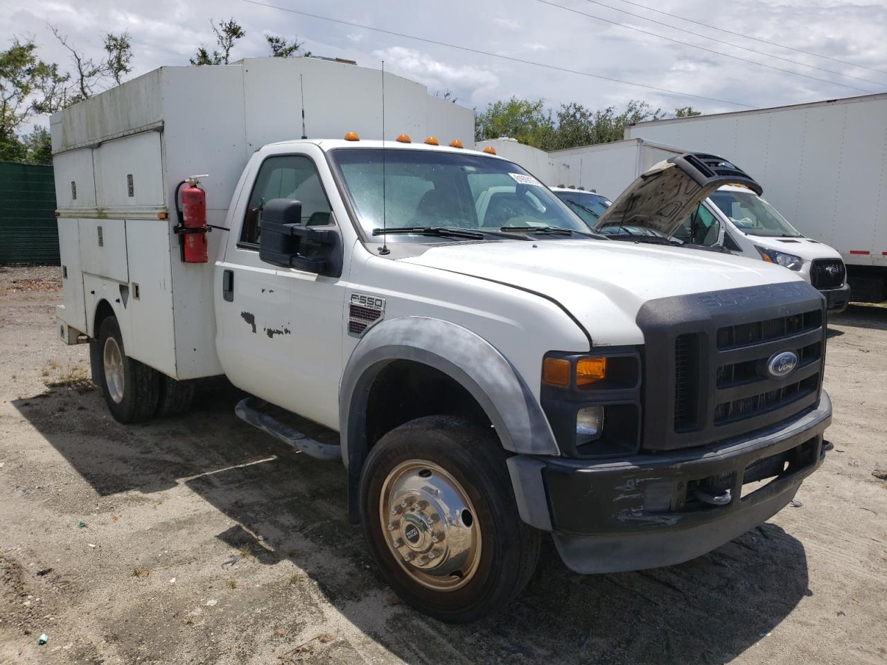 FORD F550 2008 1FDAF56R78ED50614