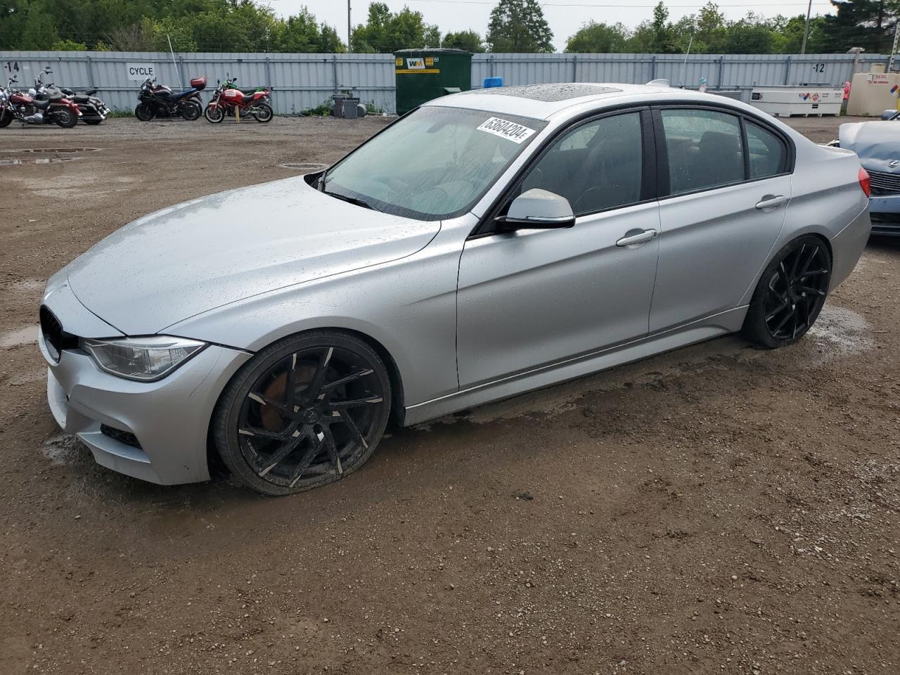 BMW 3 SERIES 2014 WBA3B3C57EJ982270