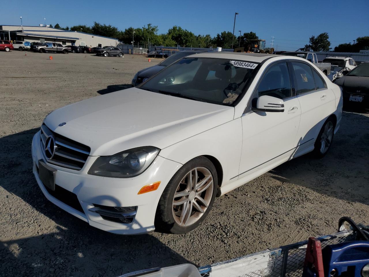 MERCEDES-BENZ C-CLASS 2014 WDDGF4HB2ER310671