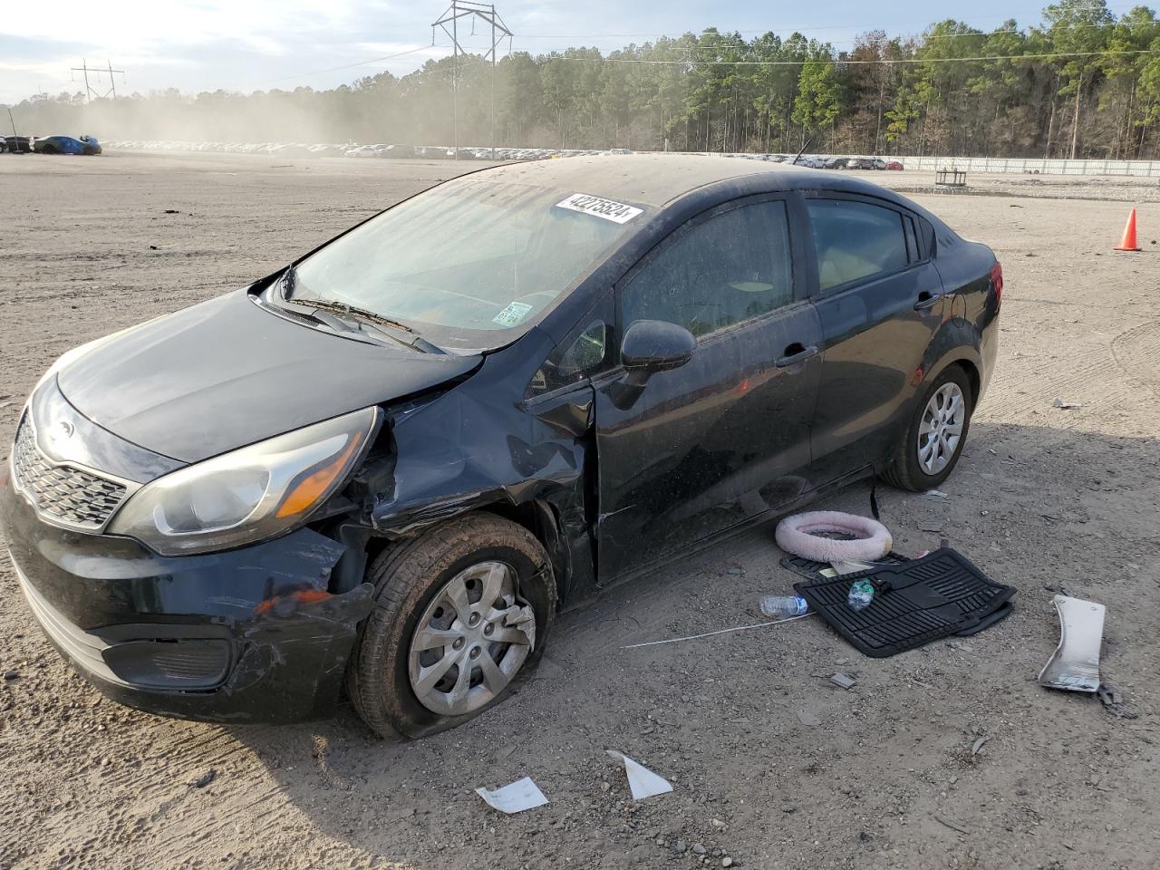 KIA RIO 2013 KNADM4A36D6211032