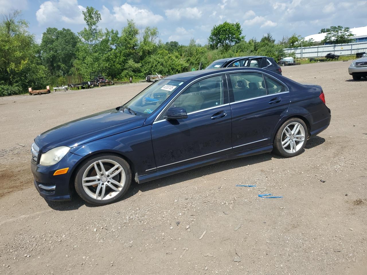 MERCEDES-BENZ C-CLASS 2012 WDDGF8BB7CR230330