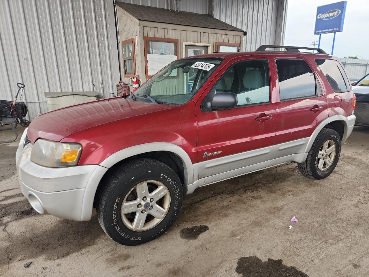 FORD ESCAPE 2007 1FMCU49HX7KA66728