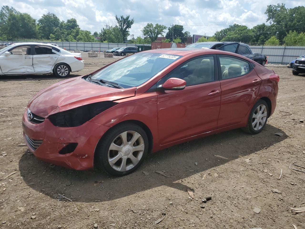 HYUNDAI ELANTRA 2011 KMHDH4AE7BU149590