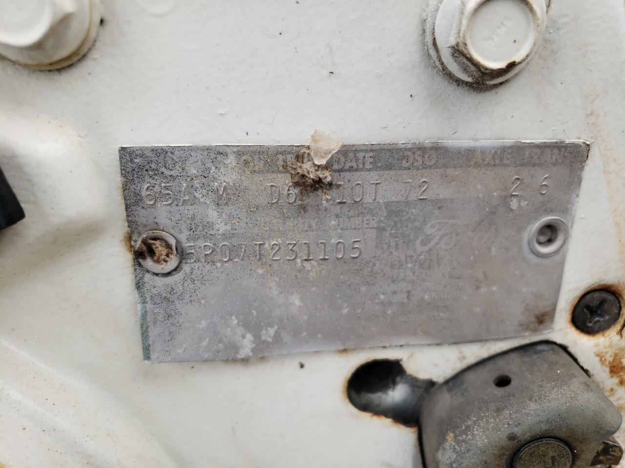 FORD ALL Models 1965 VIN 5R07T231105 photo 12