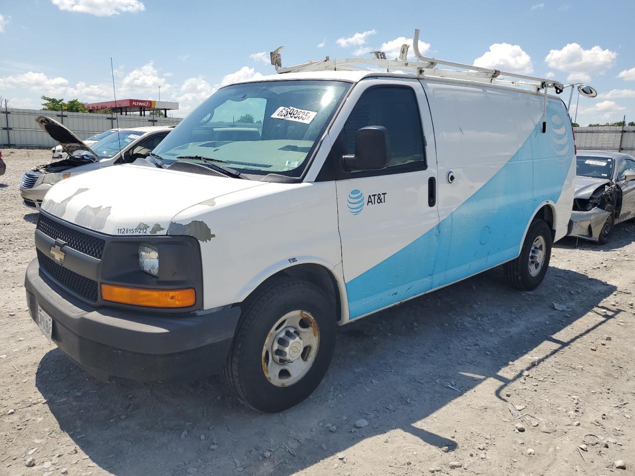 CHEVROLET EXPRESS 2012 1GCWGFCA9C1182048