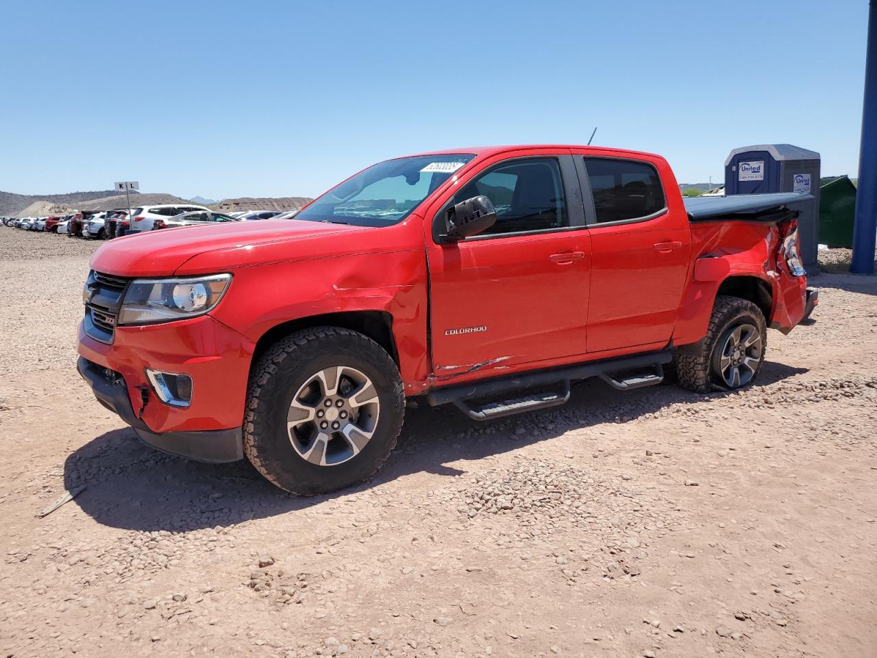CHEVROLET COLORADO 2018 1GCGTDEN2J1170373