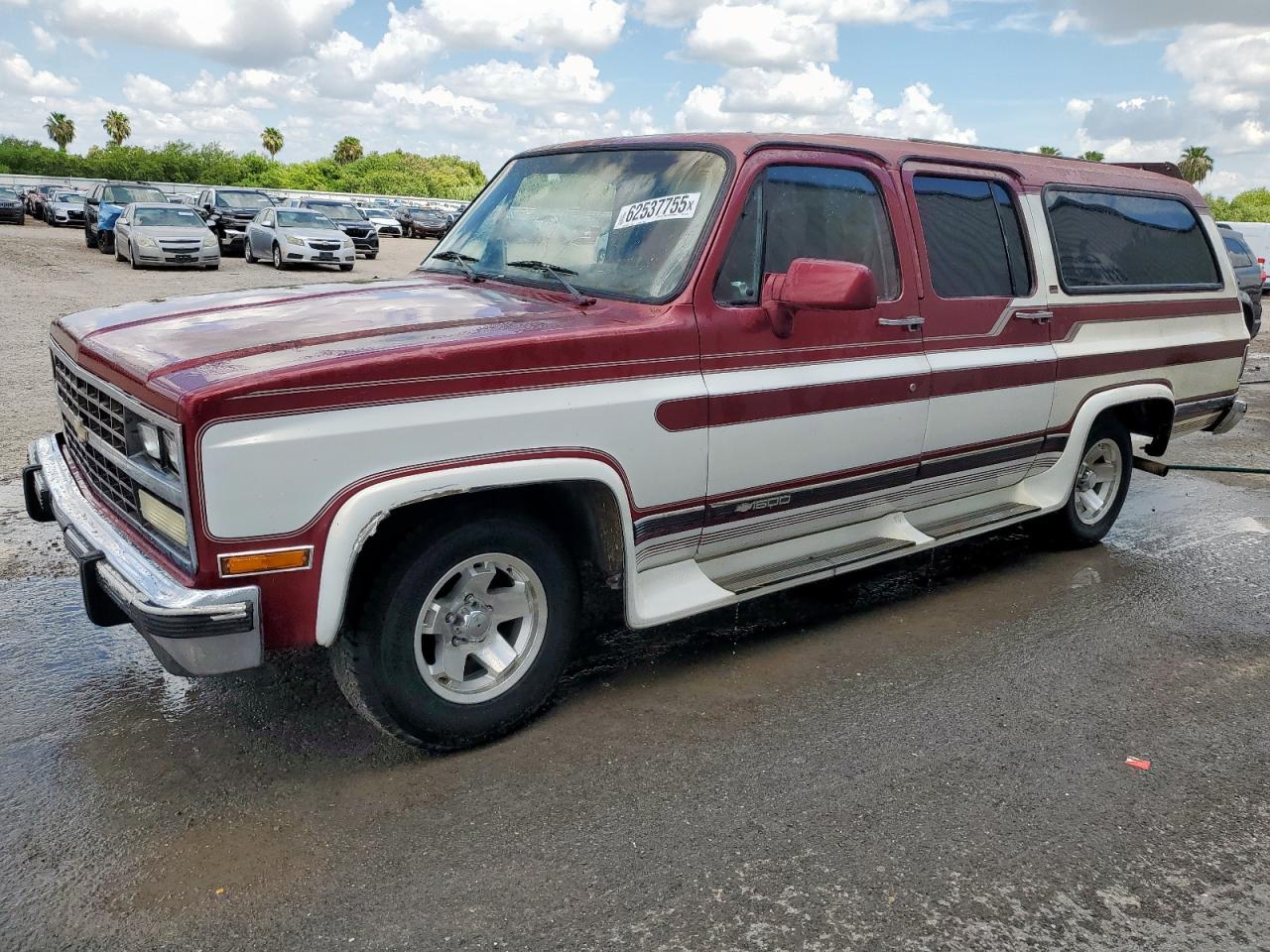CHEVROLET SUBURBAN 1991 1GBER16K2MF148166