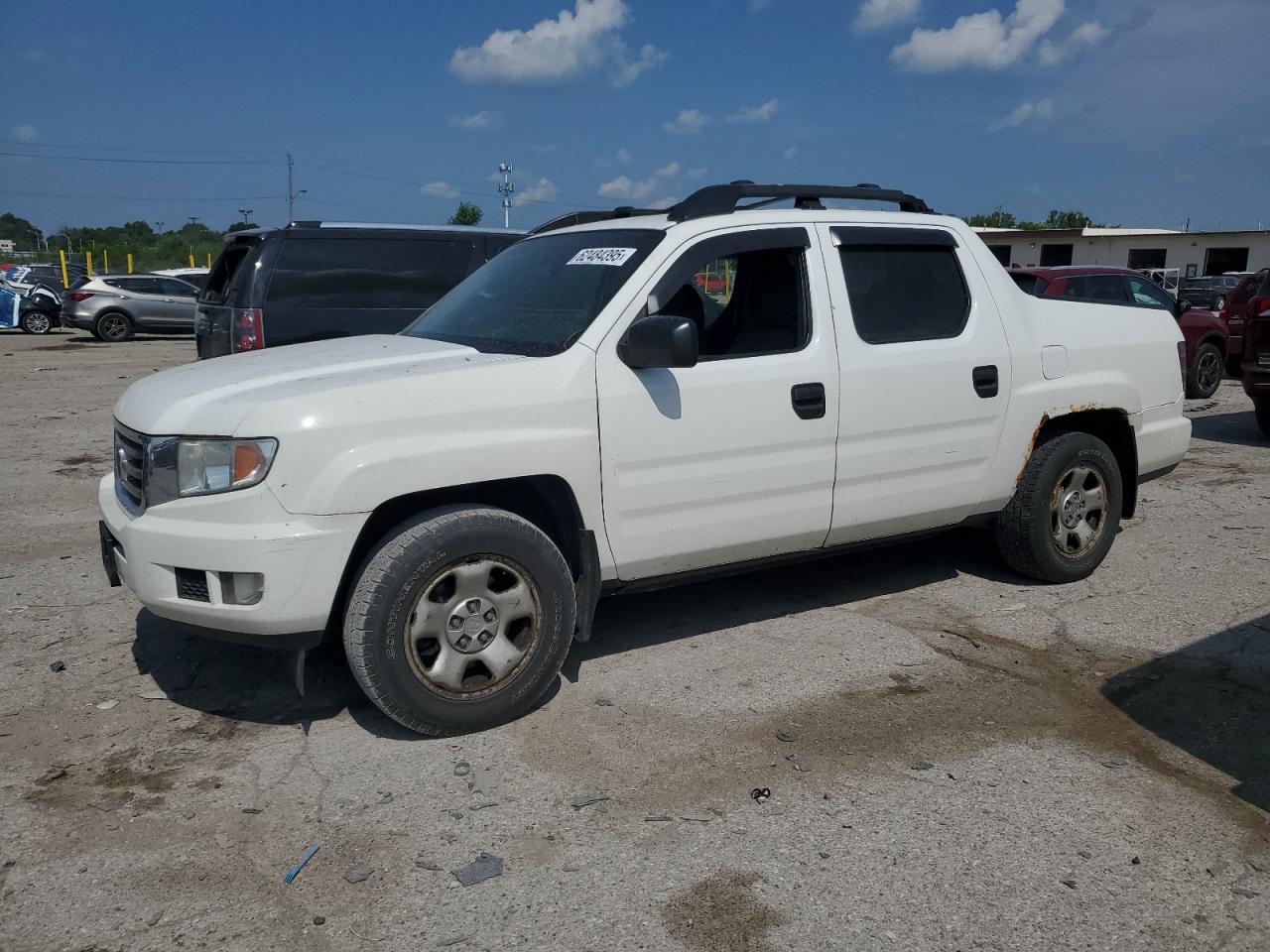 HONDA RIDGELINE 2012 5FPYK1F25CB451496