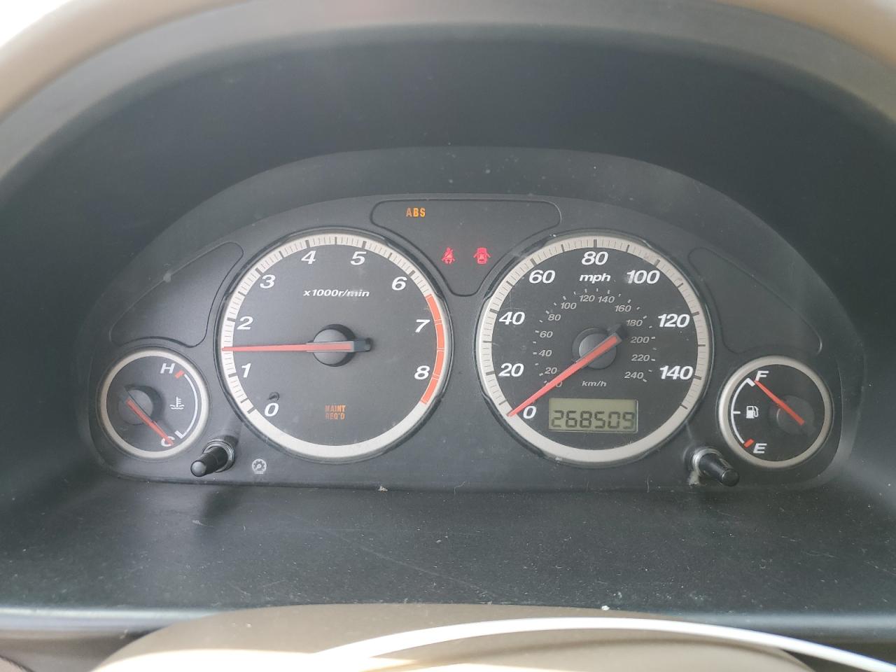 HONDA CR-V EX 4D 2003 VIN HLRD77873C010840 photo 9