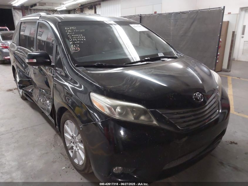 TOYOTA SIENNA 2016 5TDYK3DC2GS757749