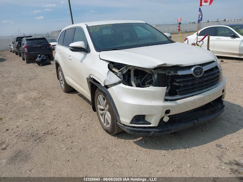 TOYOTA HIGHLANDER 2014 5TDBKRFH8ES006475