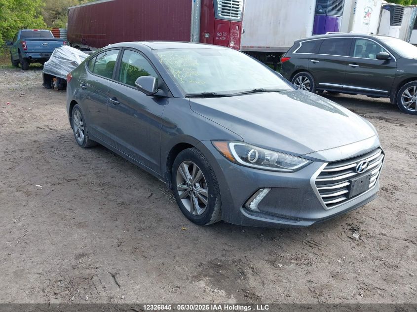 HYUNDAI ELANTRA 2018 KMHD84LF7JU568656
