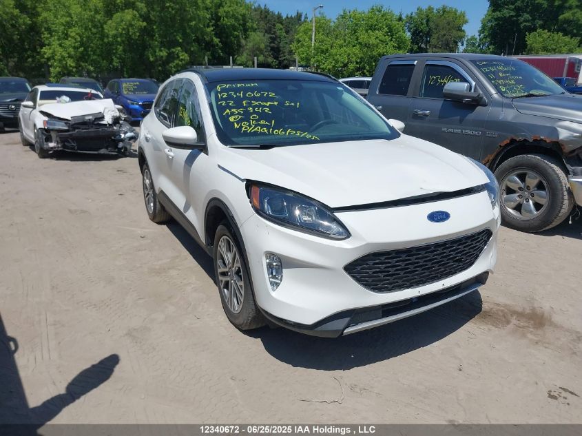 FORD ESCAPE 2022 1FMCU9H69NUA55542