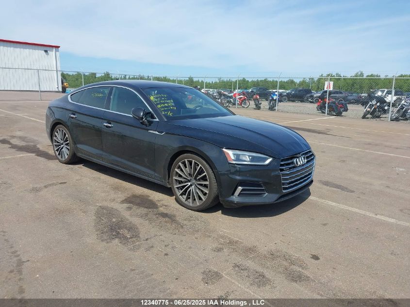 AUDI A5 2018 VIN WAUBNCF55JA051498