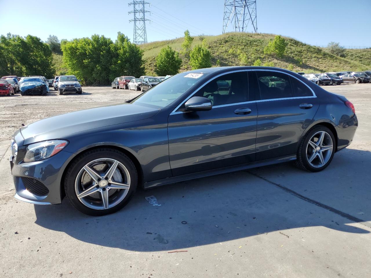 MERCEDES-BENZ C-CLASS 2015 55SWF4KB8FU064715