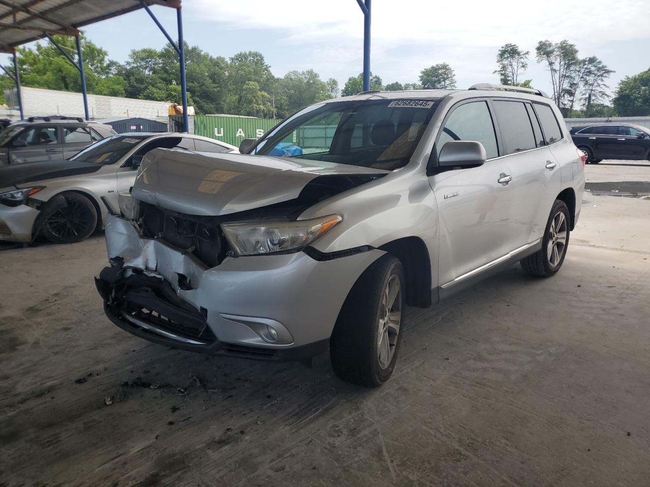 TOYOTA HIGHLANDER 2012 5TDDK3EH6CS108703