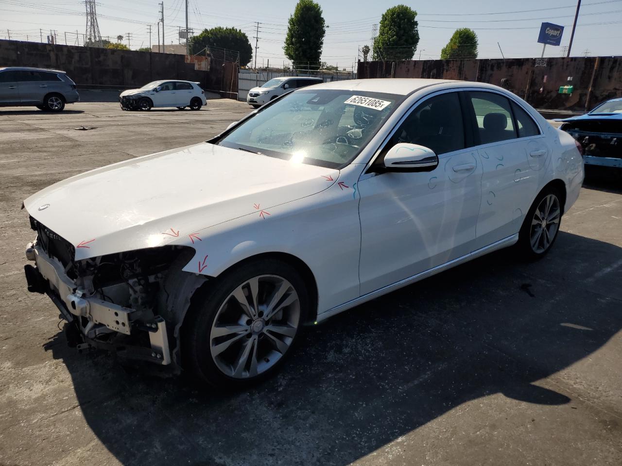 MERCEDES-BENZ C-CLASS 2017 55SWF4JB8HU196944