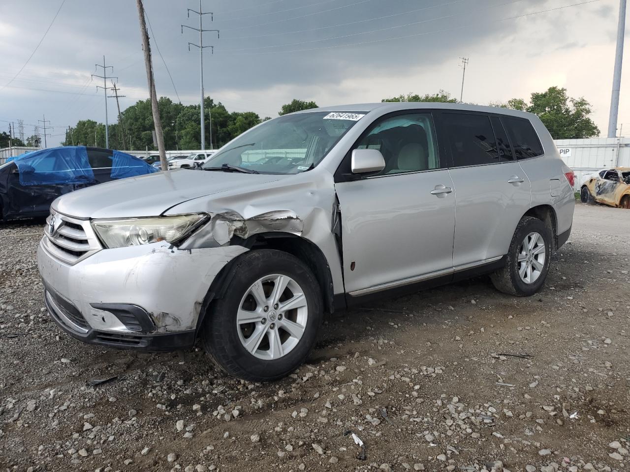 TOYOTA HIGHLANDER 2013 5TDBK3EH4DS227018