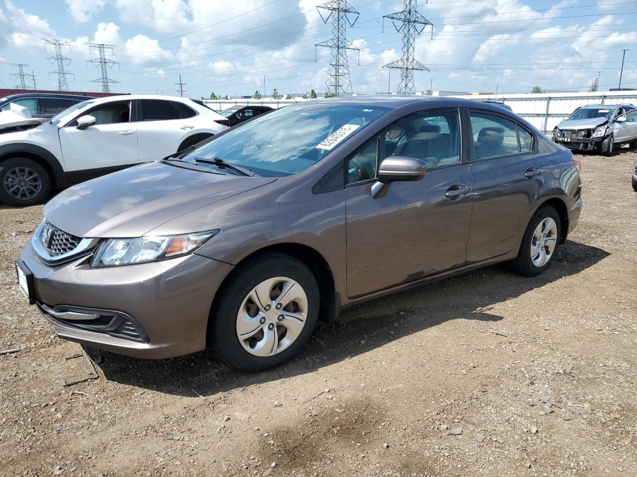 HONDA CIVIC 2014 2HGFB2F54EH539390