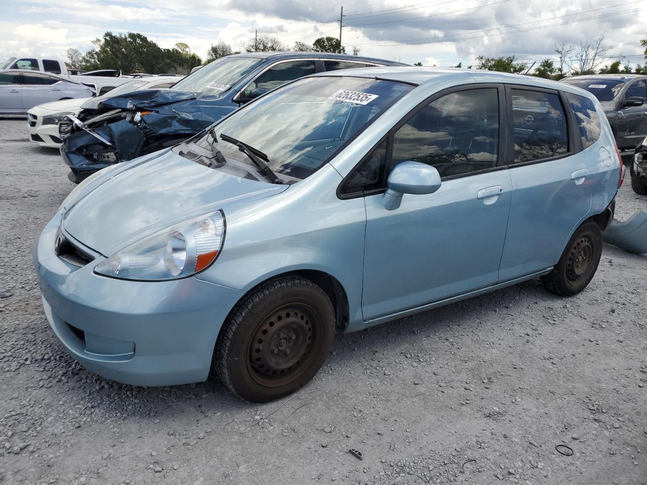 HONDA FIT 2007 JHMGD374X7S039107