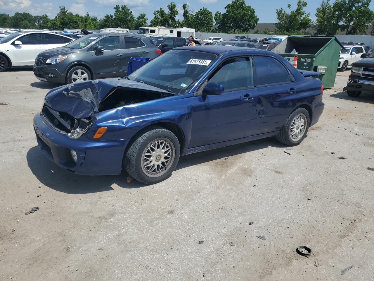 SUBARU IMPREZA 2002 JF1GD67552G521268