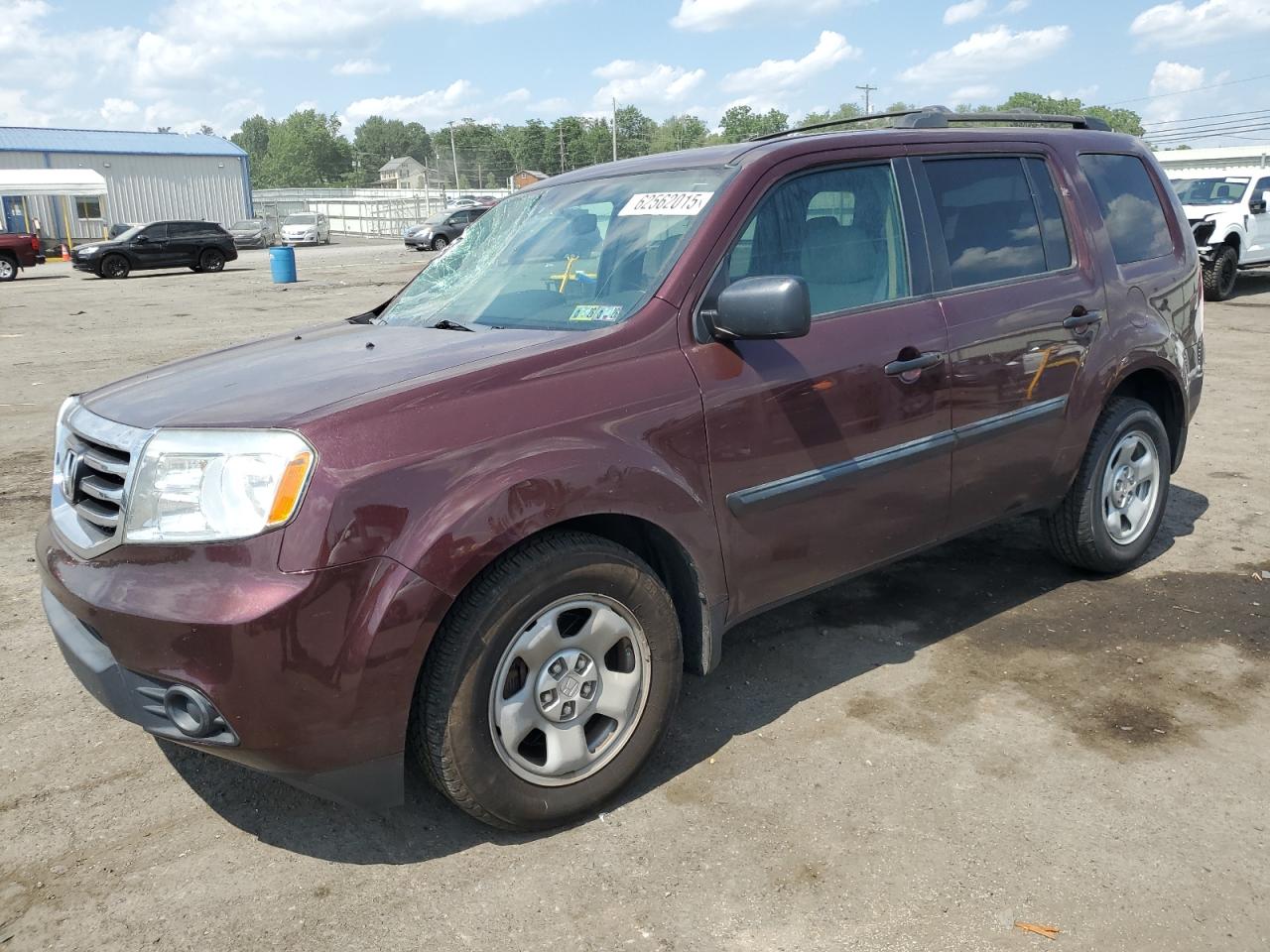 HONDA PILOT 2014 5FNYF4H26EB008952