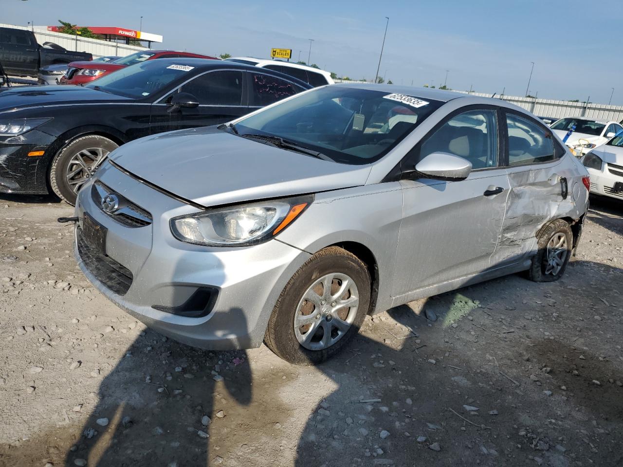 HYUNDAI ACCENT 2012 KMHCT4AE4CU090493