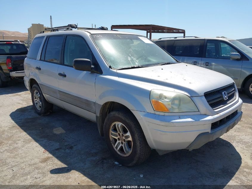 HONDA PILOT 2003 2HKYF18123H525797
