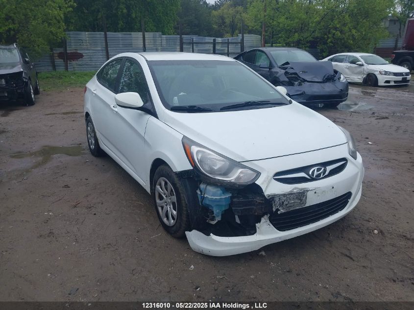 HYUNDAI ACCENT 2014 KMHCT4AE0EU652683