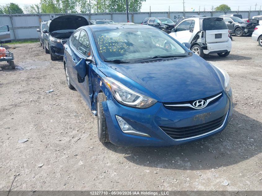 HYUNDAI ELANTRA 2016 KMHDH4AE2GU538273