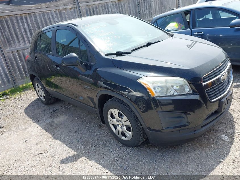 CHEVROLET TRAX 2013 3GNCJKSB6DL192349