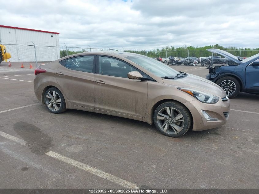 HYUNDAI ELANTRA 2015 KMHDH4AH7FU262701