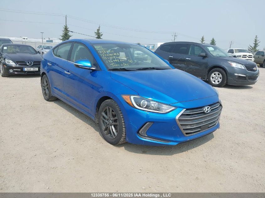 HYUNDAI ELANTRA 2017 KMHD84LF1HU090860