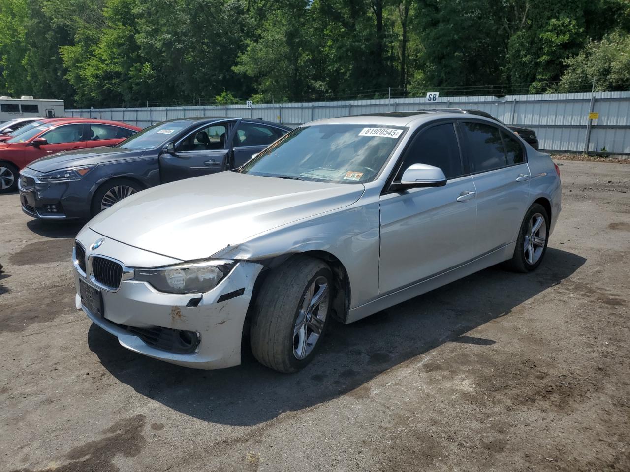 BMW 3 SERIES 2014 WBA3B5C55EP542203