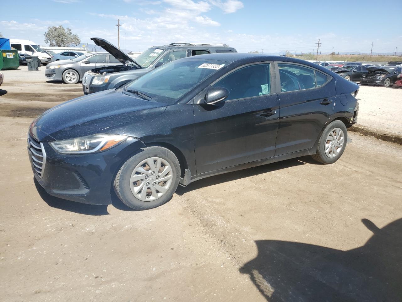 HYUNDAI ELANTRA 2017 KMHD74LF8HU422229