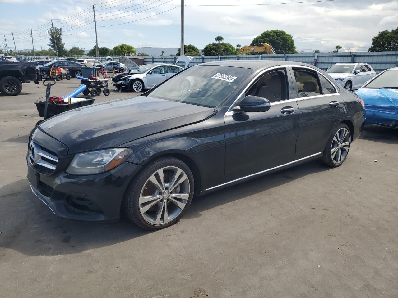 MERCEDES-BENZ C-CLASS 2017 55SWF4JB8HU207344