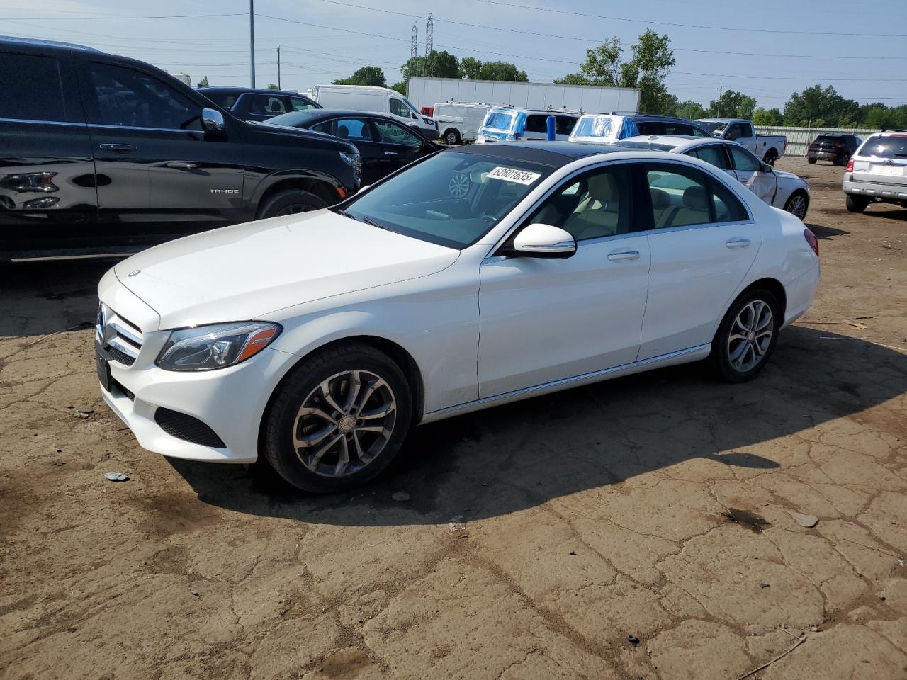 MERCEDES-BENZ C-CLASS 2015 55SWF4KB8FU017619