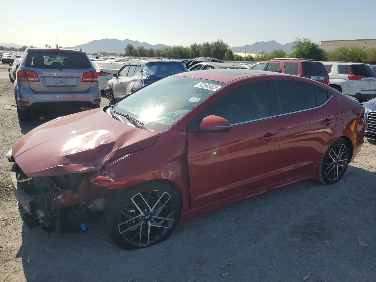 HYUNDAI ELANTRA 2020 KMHD04LB7LU100045